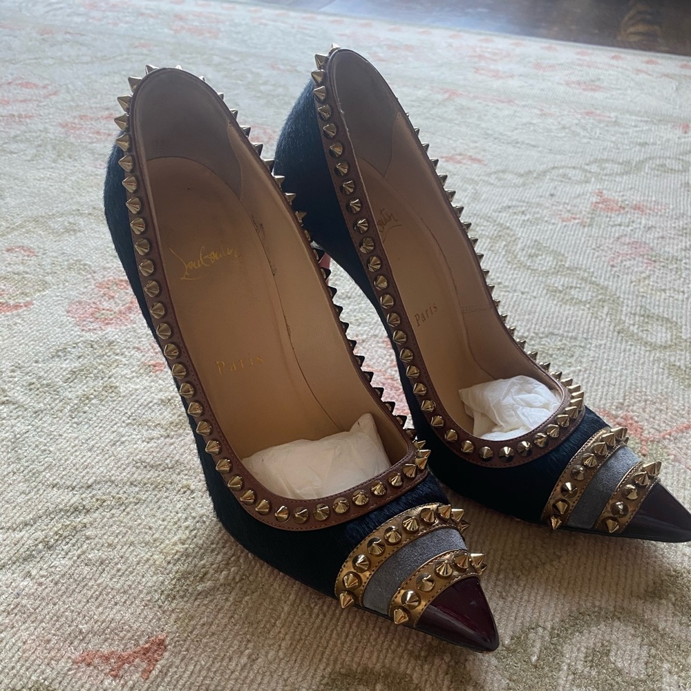 Spiked Louboutin Heels